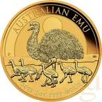 1 Unze Goldmünze Australien Emu 2025