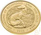 1/4 Unze Goldmünze Tudor Beasts Greyhound 2025