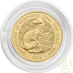 1/4 Unze Goldmünze Tudor Beasts Greyhound 2025