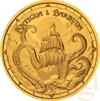 1 Unze Goldmünze EC8 Antigua & Barbuda - Rum Runner and Kraken 2024