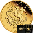 Australien Sovereign 2025 Goldmünze - polierte Platte