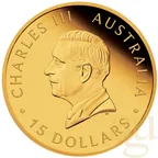 Australien Sovereign 2025 Goldmünzen - polierte Platte - Three Coin Set