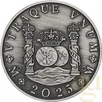 1 Unze Silbermünze Australien Proclamation Coin - Pillar Dollar 2025 - Antik Finish