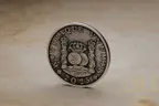 1 Unze Silbermünze Australien Proclamation Coin - Pillar Dollar 2025 - Antik Finish