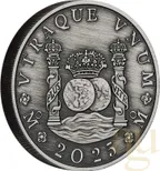 1 Unze Silbermünze Australien Proclamation Coin - Pillar Dollar 2025 - Antik Finish
