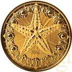 1 Unze Goldmünze EC8 Montserrat - Starfish 2024