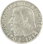 5 DM Silbermünze Fichte BRD