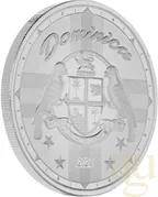 1 Unze Silbermünze EC8 Dominica - Coat of Arms 2024