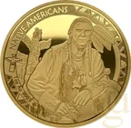 1 Unze Goldmünze Native Americans - Totempfahl 2025