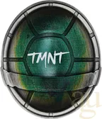1.5 Unzen Silbermünze Tuvalu Teenage Mutant Ninja Turtle Domed Shell 2025 - Antik Finish