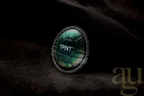 1.5 Unzen Silbermünze Tuvalu Teenage Mutant Ninja Turtle Domed Shell 2025 - Antik Finish
