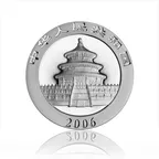 1 Unze Silbermünze China Panda 2006