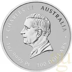 1 Unze Platinmünze Australien Lunar III Pferd 2026