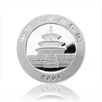 1 Unze Silbermünze China Panda 2004