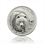 1 Unze Silbermünze China Panda 2003