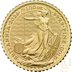 1/10 Unze Goldmünze Britannia 2026