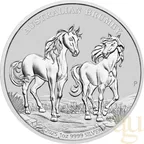 1 Unze Silbermünze Australien Brumby 2025