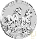 1 Unze Silbermünze Australien Brumby 2025