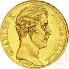20 Francs Goldmünze Charles X (1825-1830)