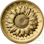 1 Unze Goldmünze American Liberty 2025 High Relief - polierte Platte