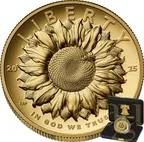 1 Unze Goldmünze American Liberty 2025 High Relief - polierte Platte