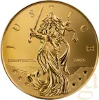 1/10 Unze Goldmünze Niue Lady Justice 2025