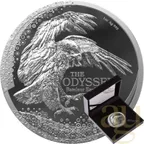 1 Unze Silbermünze Südafrika Odyssey of the Sky Bateleur Eagle 2025 - polierte Platte