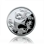 1 Unze Silbermünze China Panda 1987