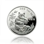 1 Unze Silbermünze China Panda 1996