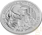1 Unze Silbermünze Britannia and Liberty 2025