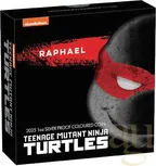 1 Unze Silbermünze Tuvalu Teenage Mutant Ninja Turtles Raphael 2025 coloriert - polierte Platte