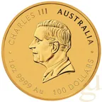 1 Unze Goldmünze Australien Chinese Myths and Legends Four Guardians 2025
