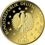 20 Euro Goldmünze Deutscher Wald - Kiefer 2013 (D)