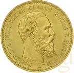 10 Mark Goldmünze Friedrich III von Preußen