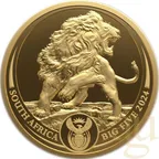1 Unze Goldmünze Südafrika Big Five Löwe 2025 proof