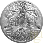 5 Unzen Silbermünze Südafrika Big Five Leopard 2023 proof