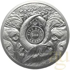 5 Unzen Silbermünze Südafrika Big Five Büffel 2023 proof