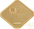 31,1 Gramm Goldbarren The Royal Mint - Queen's Beasts