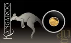 0,5 Gramm Goldmünze Australien Mini Känguru 2025