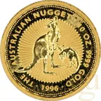 1/10 Unze Goldmünze Australien Känguru 1996