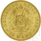 10 Mark Goldmünze Friedrich III von Preußen