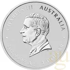 1 Unze Silbermünze Australien Year of the Snake 2025 Xi coloriert - Coincard