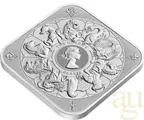 10 Unzen Silberbarren The Royal Mint - Queen's Beasts
