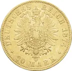 20 Mark Ludwig III Großherzog von Hessen