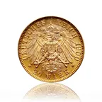 20 Mark Goldmünze Wilhelm II König von Württemberg