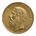 20 Mark Goldmünze Friedrich Grossherzog von Baden