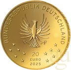 20 Euro Goldmünze Rückkehr der Wildtiere - Luchs 2025 (J)