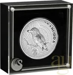 5 Unzen Silbermünze Australien Kookaburra 2025 - Incused Coin