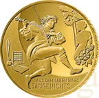 1/2 Unze Goldmünze - 100 Euro Meisterwerke der deutschen Literatur - Leben eines Taugenichts 2025 (F