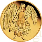 1/4 Unze Goldmünze Australien 80 Jahre End of WWII - Winged Victory 2025 - proof